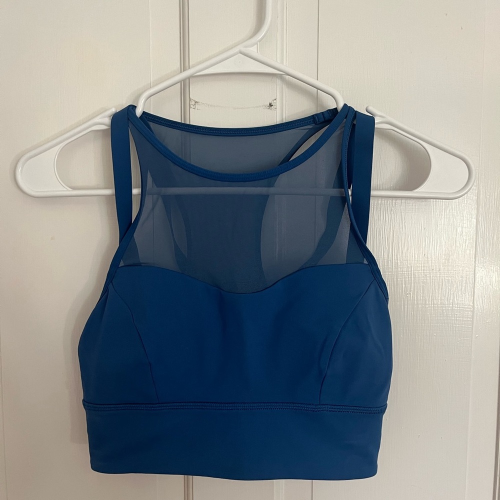 Women's Blue Lulu Lemon Sports Bra